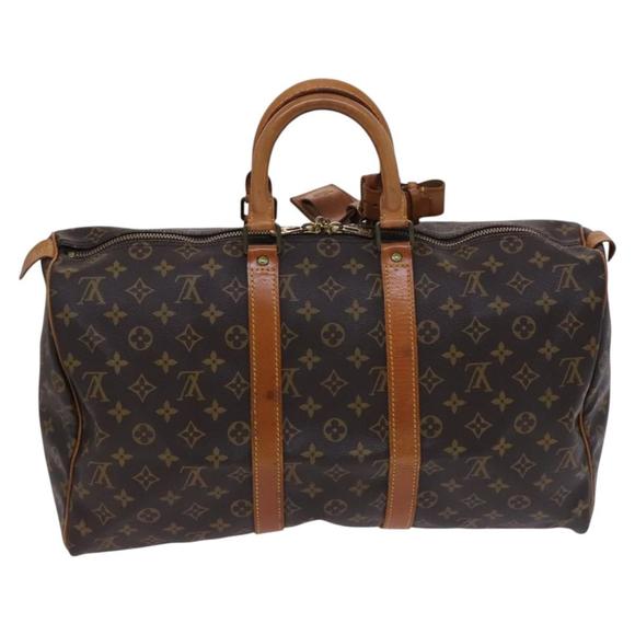 LOUIS VUITTON Monogram Keepall 45 Boston Bag M41428 LV Auth EC144 - Picture 2 of 16